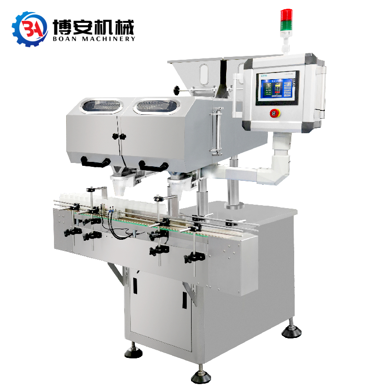 tablet counting and filling machine