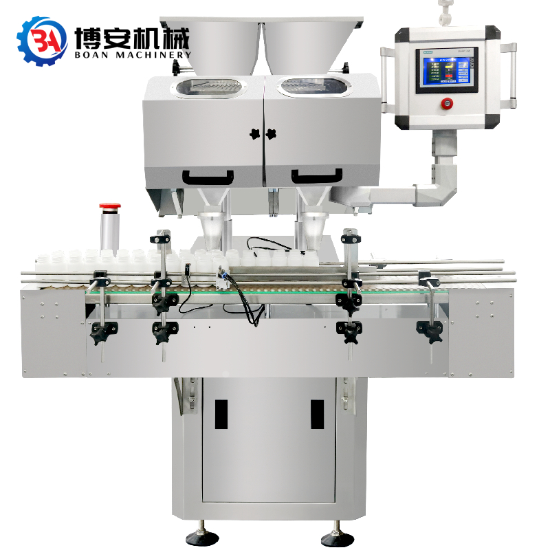 tablet counting and filling machine