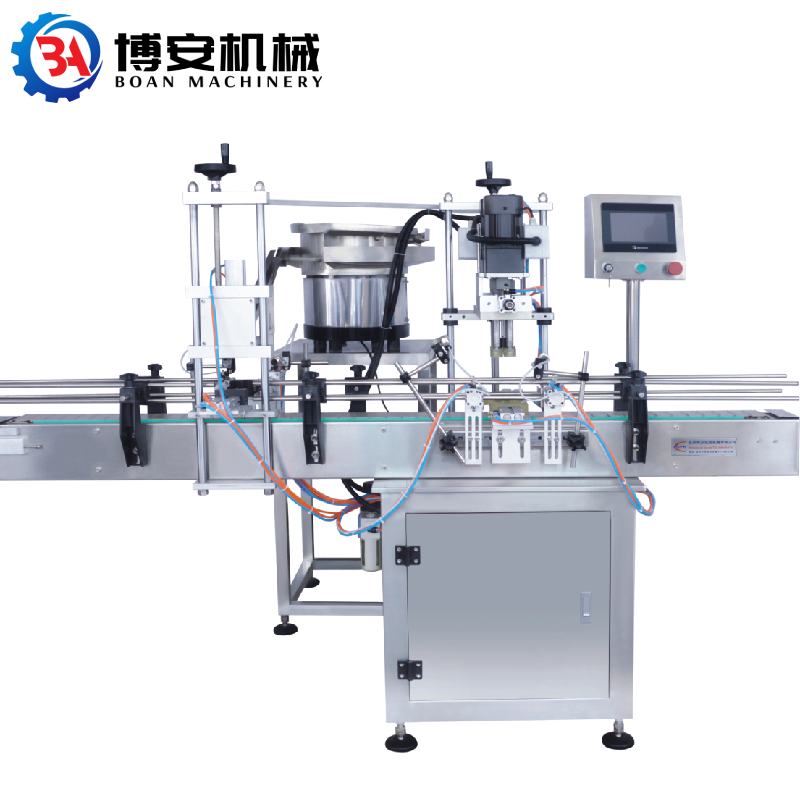 Fully automatic 4-head liquid filling machine