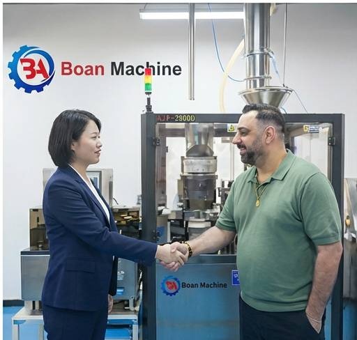 Overcoming Fine Powder Filling Challenges: Boan Machine's 3500D Capsule Filling Machine Passes Stringent Acceptance by European/American Client
